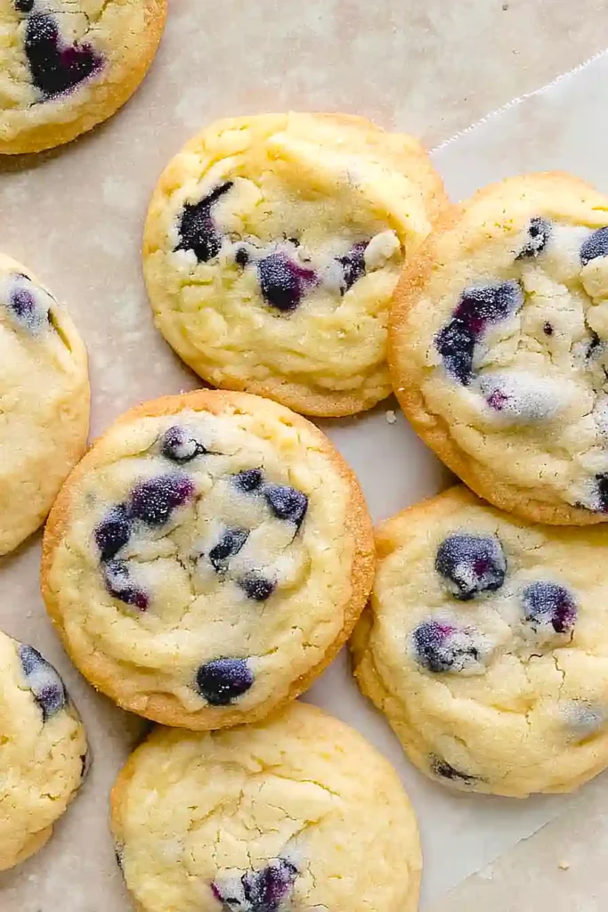 Lemon Blueberry Cookies