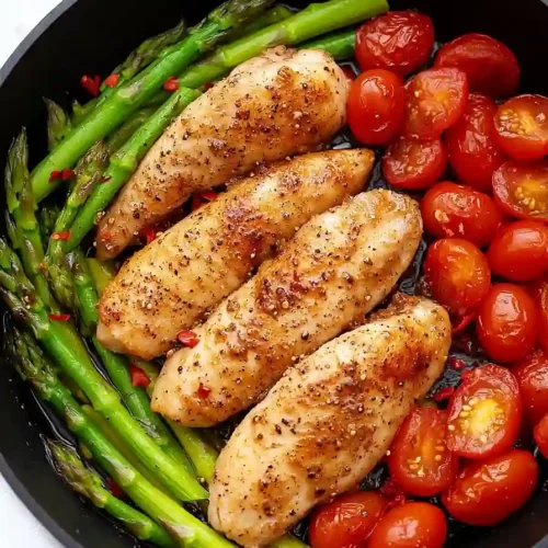 balsamic chicken with asparagus