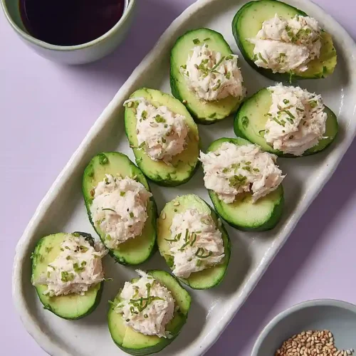 avocado cucumber sushi bites