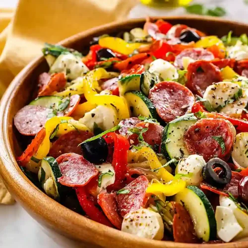 keto no pasta italian pasta salad