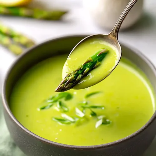 vegan asparagus soup