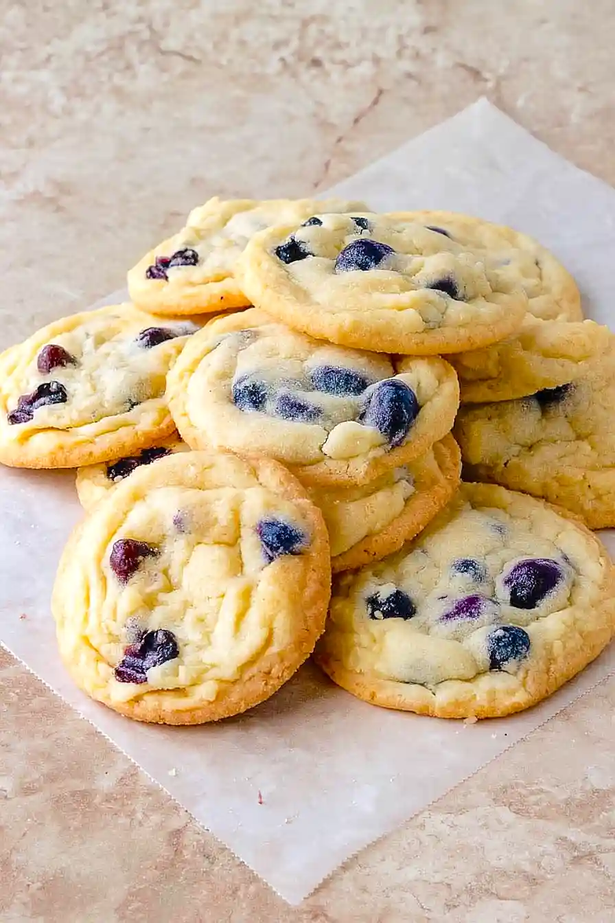 Lemon Blueberry Cookies