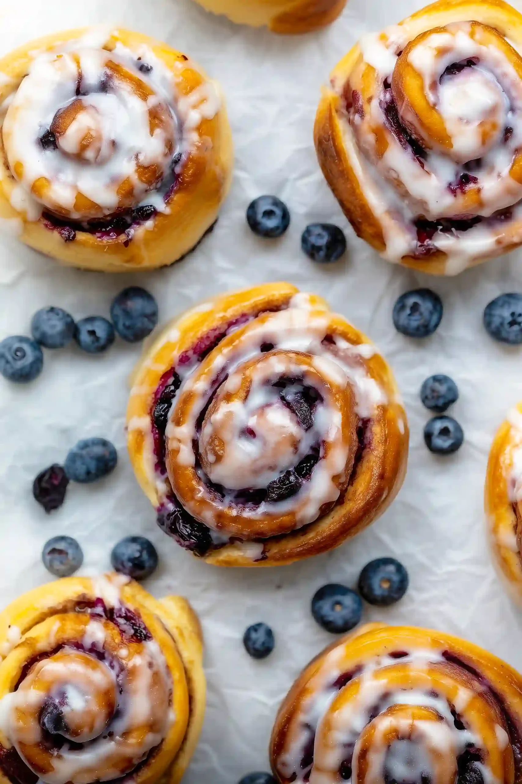 Blueberry Cinnamon Rolls