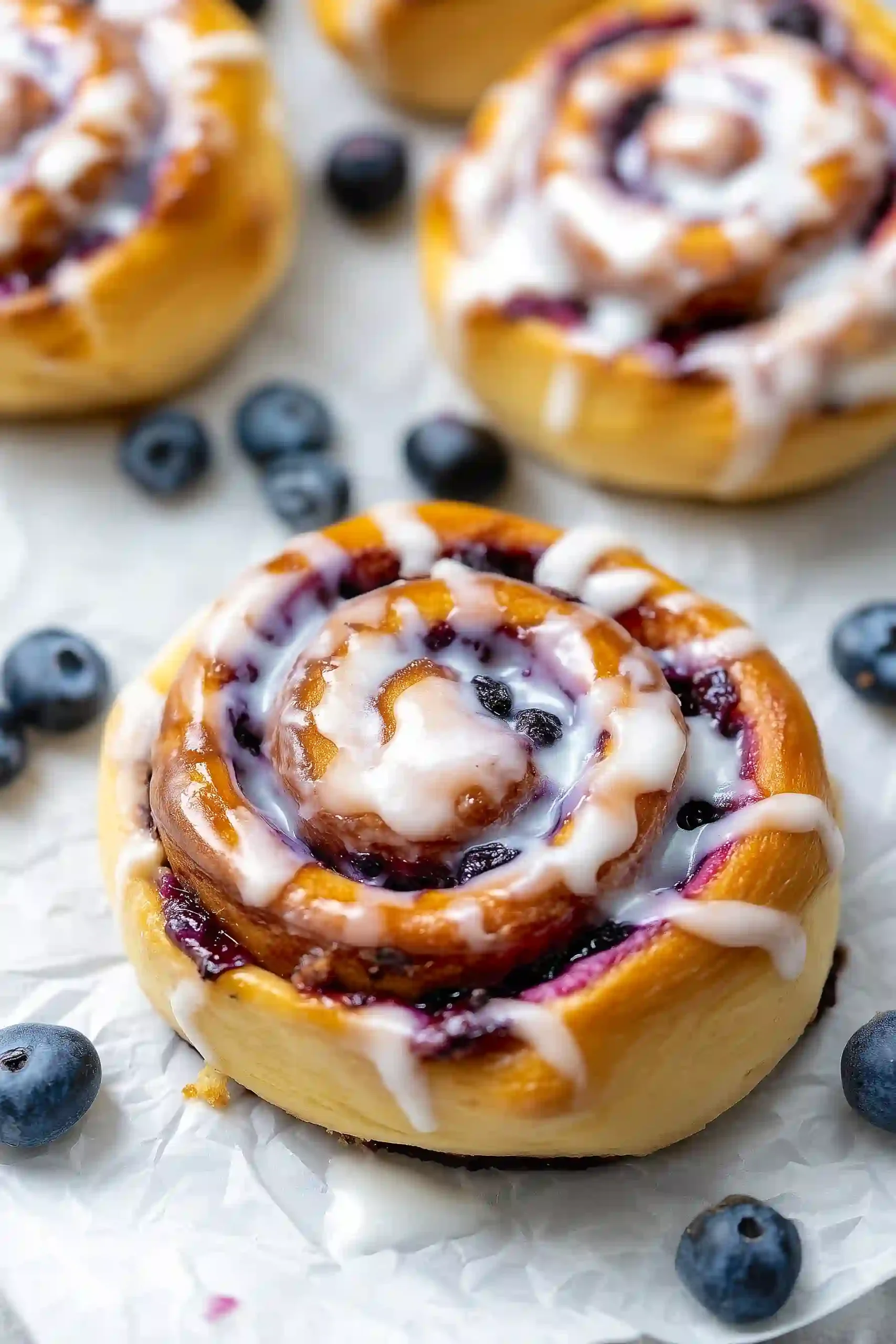 Blueberry Cinnamon Rolls