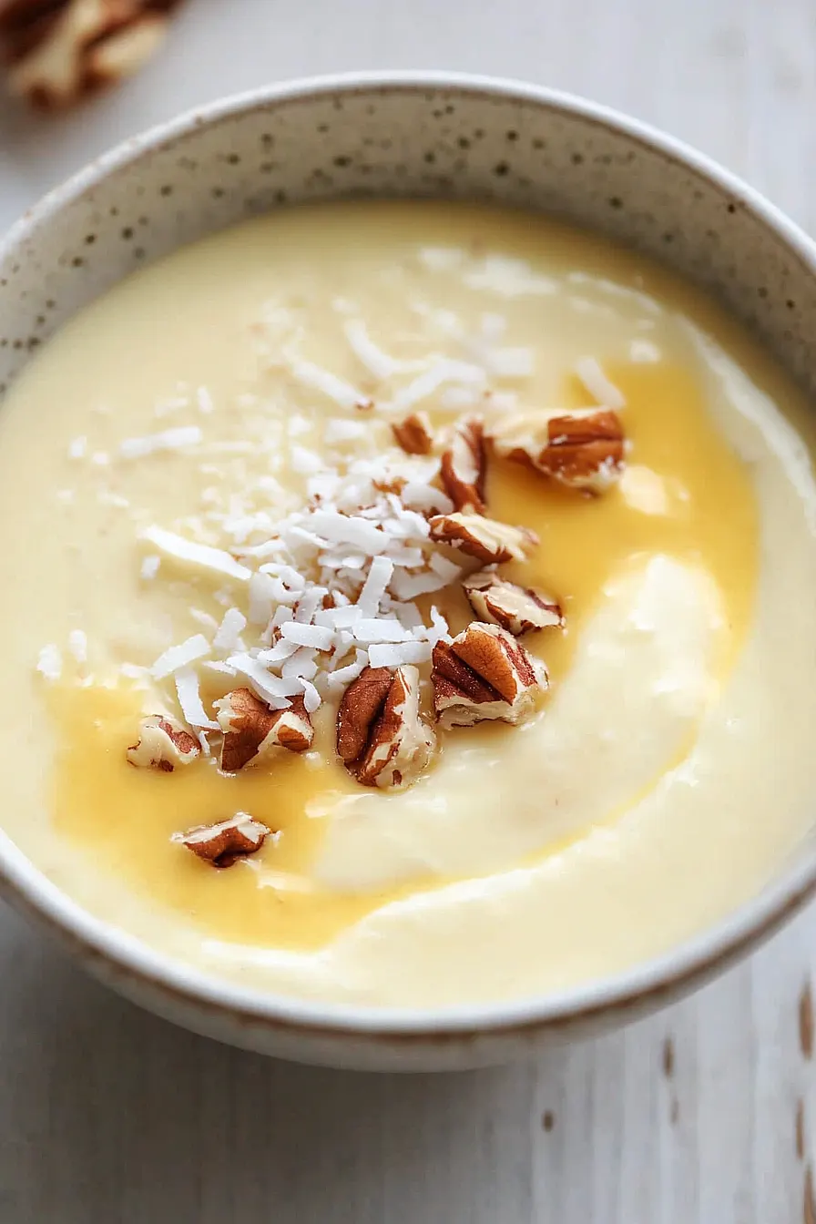 mango yogurt bowl