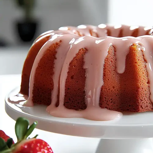 neapolitan bundt cake