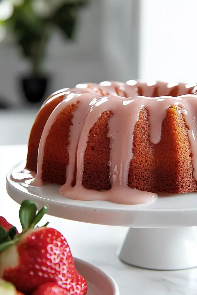 neapolitan bundt cake