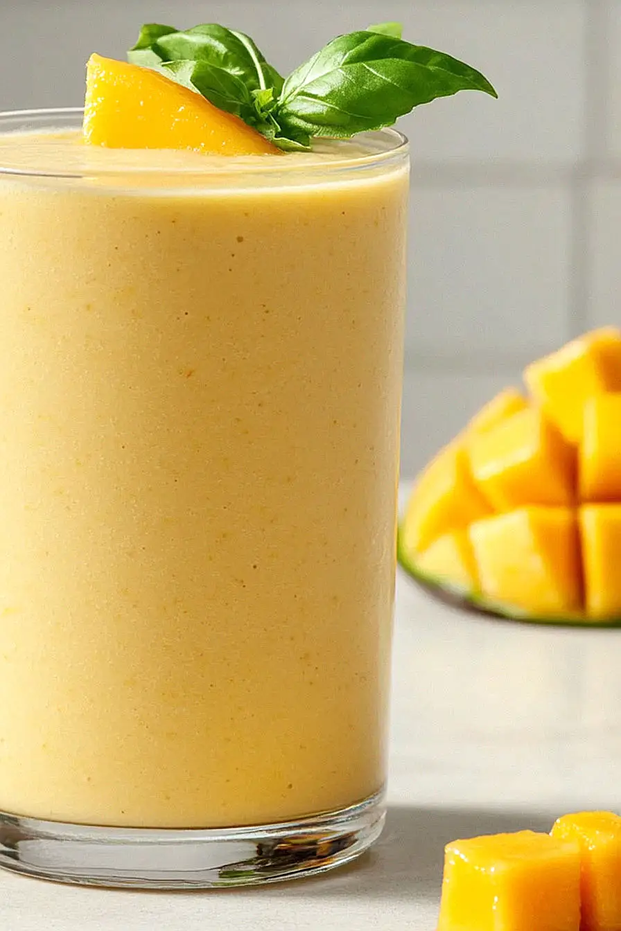 mango yogurt smoothie