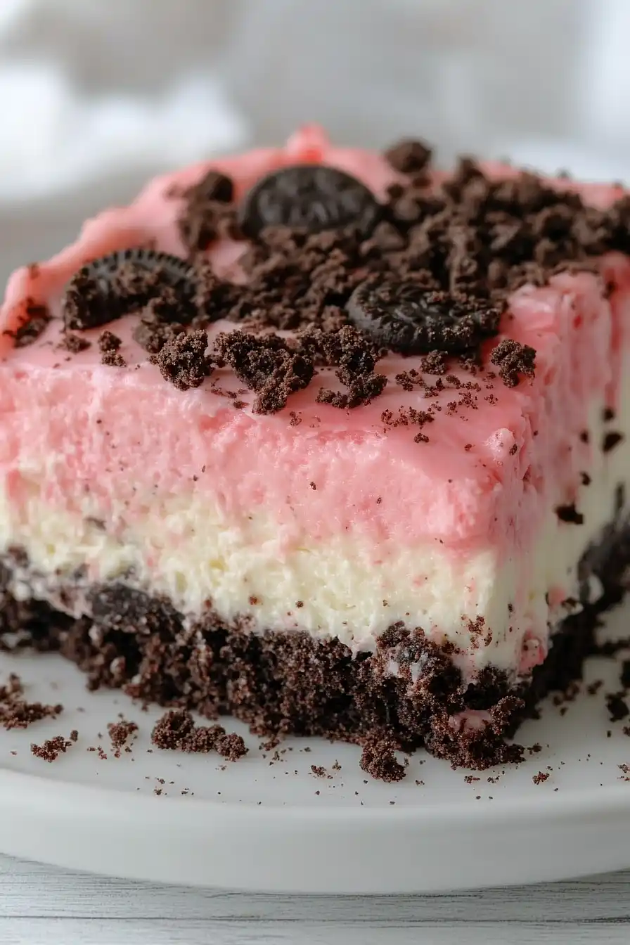 neapolitan dirt cake