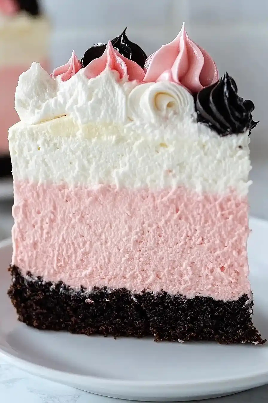 neapolitan millionaire cake