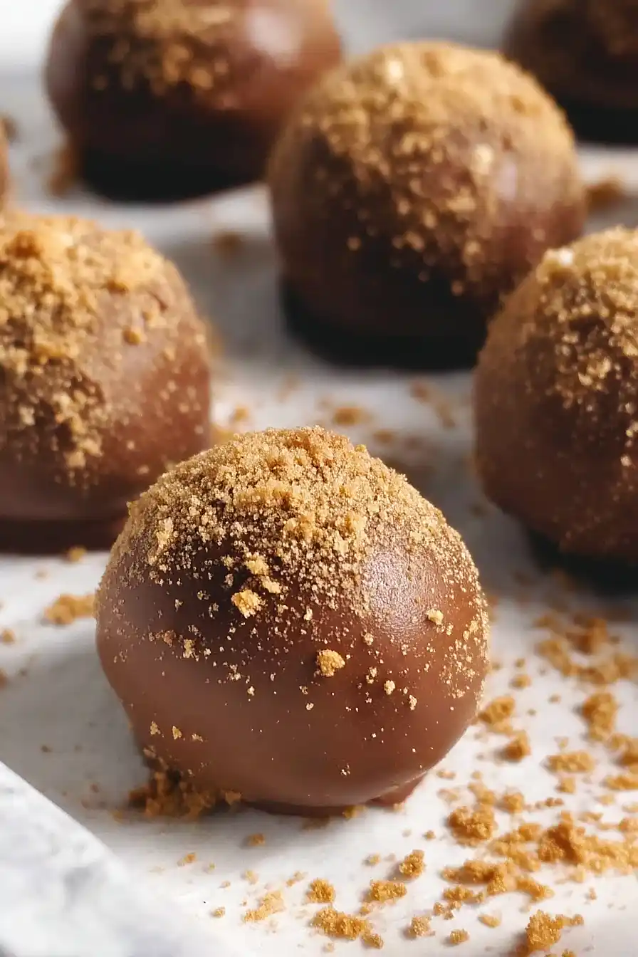 s'mores truffles