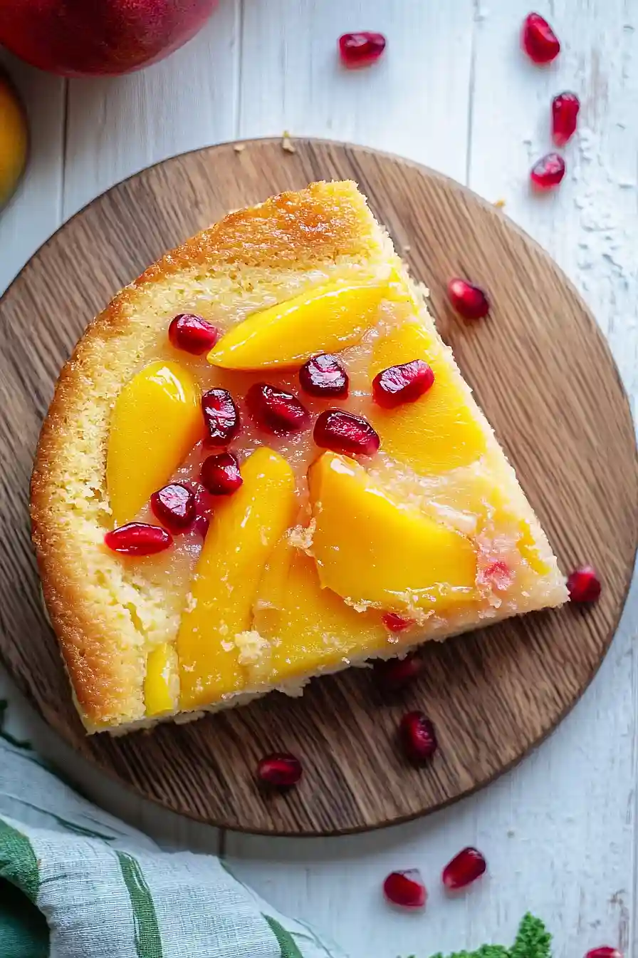 mango upside down cake