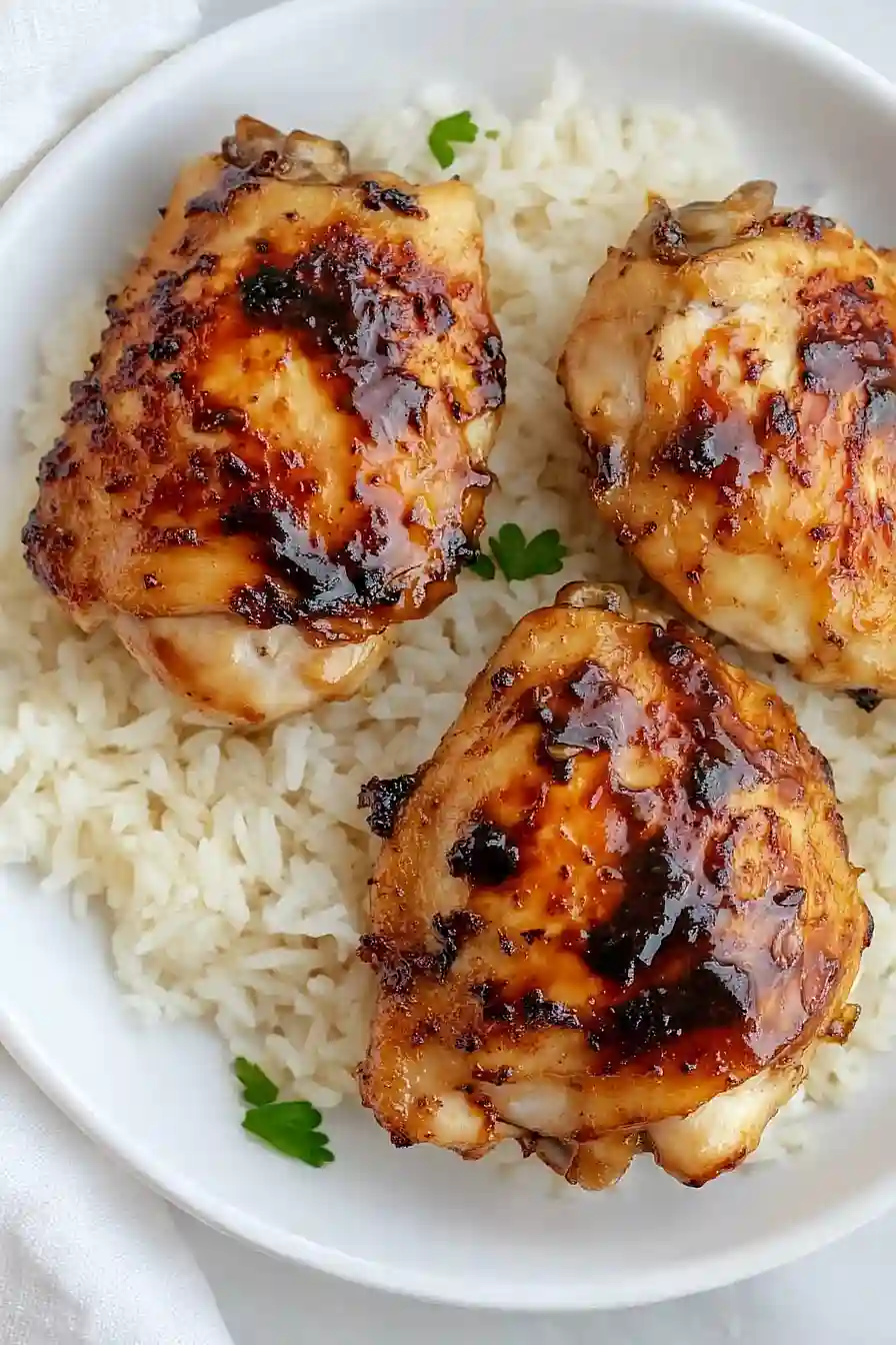 air fryer balsamic chicken thighs