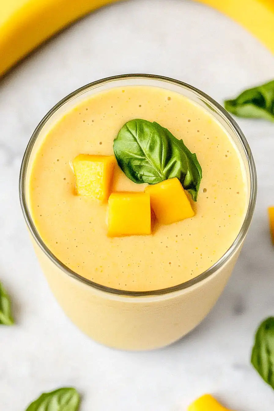 mango yogurt smoothie