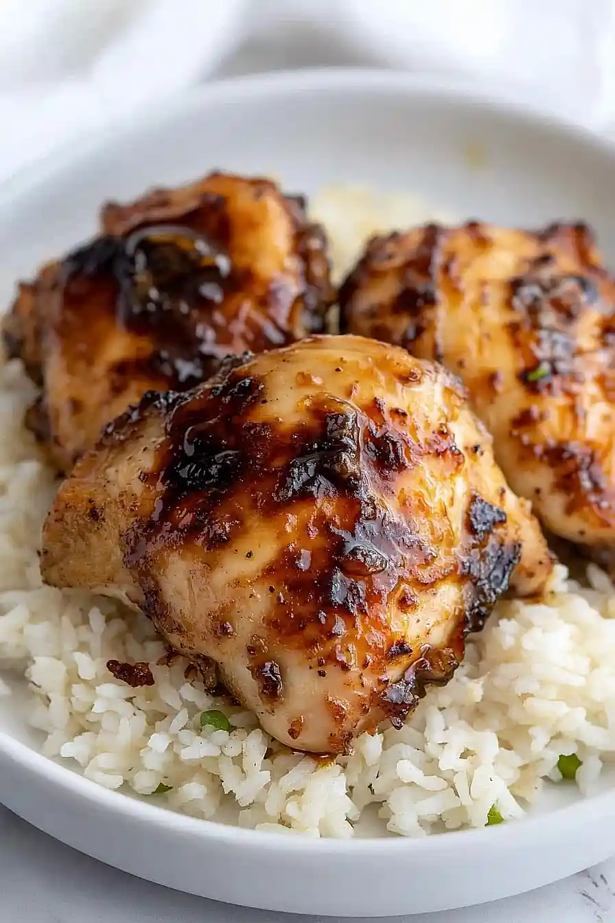 air fryer balsamic chicken thighs