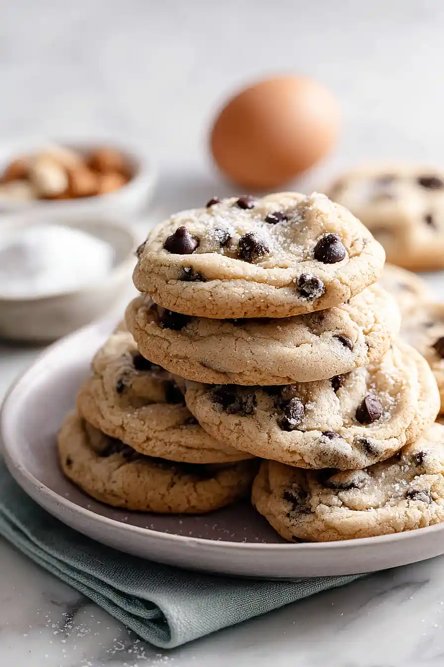zero sugar chocolate chip cookies