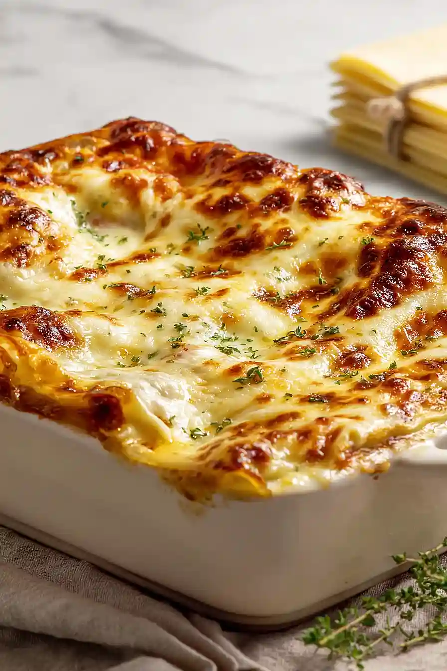 ham and asparagus lasagna