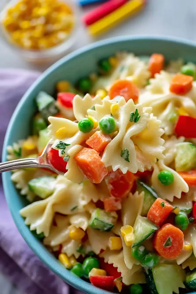 kid friendly pasta salad